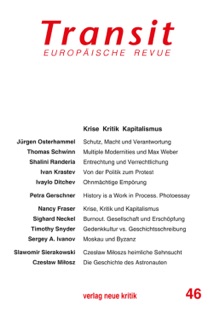 Transit 46. Europäische Revue by Jürgen Osterhammel, Thomas Schwinn, Nancy Fraser & Shalini Randeria