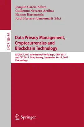Read: Data Privacy Management, Cryptocurrencies and Book Blockchain Technology