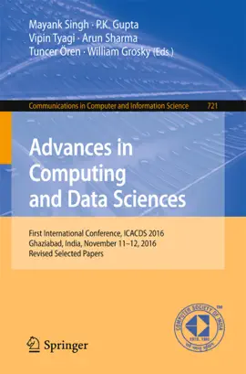 Read: Advances in Computing Book and Data Sciences