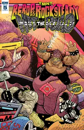 Read: Teenage Book Mutant Ninja Turtles: Bebop & Rocksteady Hit the Road! #5