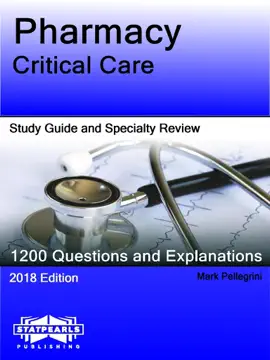 Read: Book Pharmacy-Critical Care