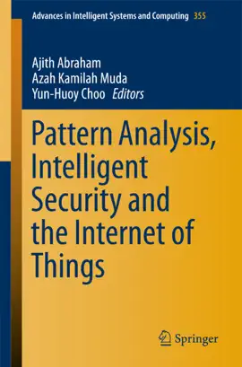 Read: Pattern Analysis, Book Intelligent Security and the Internet of Things