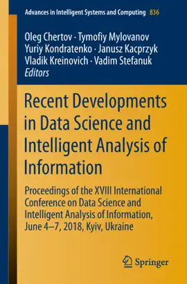 Read: Recent Developments in Data Book Science and Intelligent Analysis of Information
