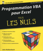 Programmation VBA pour Excel 2013 et 2016 pour les Nuls grand format - John Walkenbach