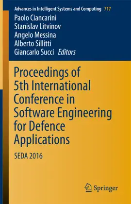 Read: Proceedings of 5th Book International Conference in Software Engineering for Defence Applications