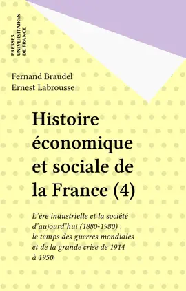 Read: Book Histoire économique et sociale de la France (4)