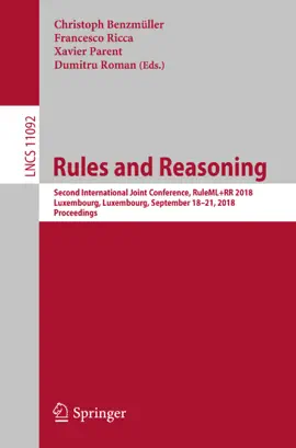 Read: Rules and Reasoning Book