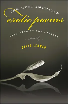 Read: Book The Best American Erotic Poems