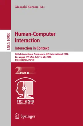 Read: Human-Computer Interaction. Interaction in Book Context