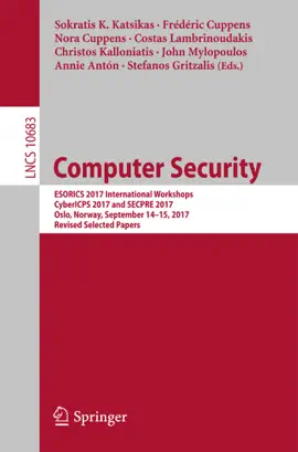Read: Book Computer Security