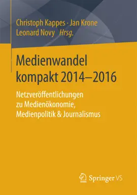 Read: Medienwandel kompakt 2014–2016 Book