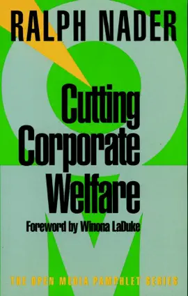 Read: Cutting Corporate Welfare Book