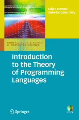 Read: Introduction to the Theory of Programming Languages Book