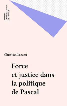 Read: Force et justice dans la Book politique de Pascal