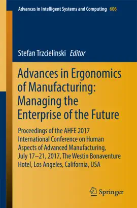 Read: Advances in Ergonomics of Manufacturing: Managing Book the Enterprise of the Future