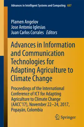 Read: Advances in Information and Communication Technologies for Book Adapting Agriculture to Climate Change