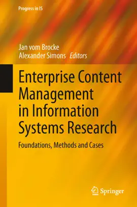 Read: Enterprise Content Management in Information Systems Book Research
