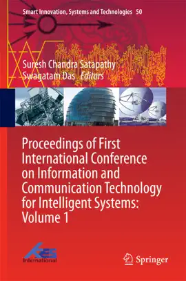 Read: Proceedings Book of First International Conference on Information and Communication Technology for Intelligent Systems: Volume 1