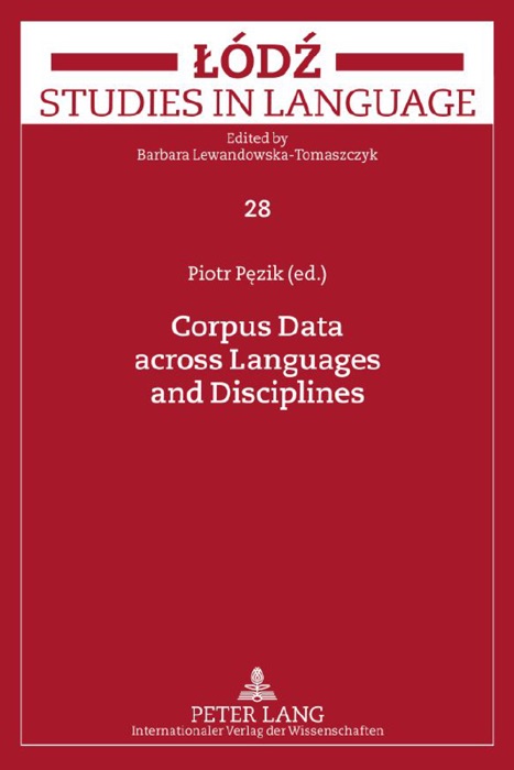 Corpus Data Across Languages and Disciplines