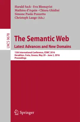 Read: The Semantic Web. Latest Advances and New Domains Book