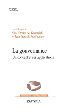 Read: La gouvernance - Un concept et Book ses applications