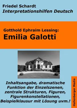 Read: Emilia Galotti - Lektürehilfe und Interpretationshilfe. Interpretationen und Book Vorbereitungen für den Deutschunterricht.