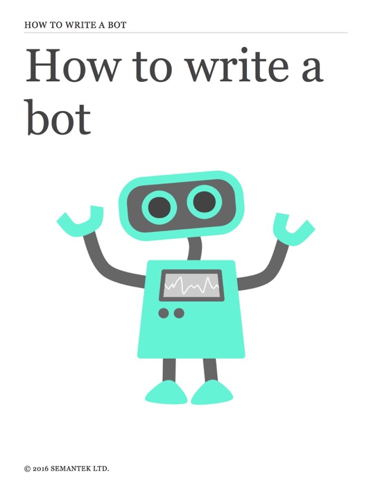 How to write a bot