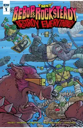 Read: Teenage Mutant Ninja Turtles: Bebop & Rocksteady Destroy Everything #1 Book