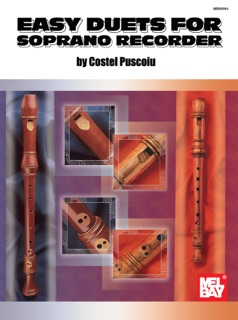 Easy Duets for Soprano Recorder by Costel Puscoiu
