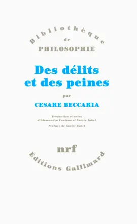 Read: Des Book délits et des peines