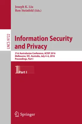 Read: Information Security Book and Privacy