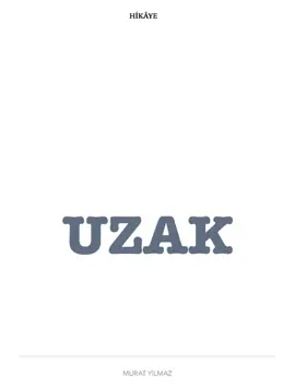 Read: Book UZAK (Öykü)