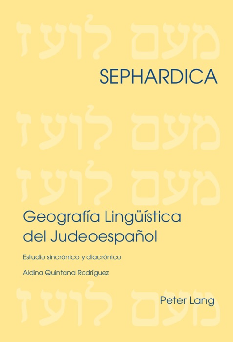 Geografia Lingüistica del Judeoespañol