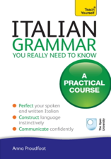 Italian Grammar You Really Need To Know - Anna Proudfoot Cover Art