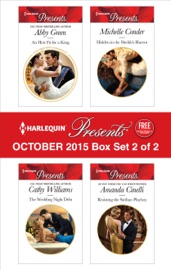 Harlequin Presents October 2015 - Box Set 2 of 2 - Abby Green, Cathy Williams, Michelle Conder & Amanda Cinelli