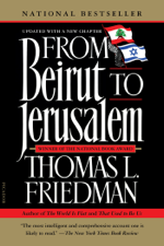 From Beirut to Jerusalem - Thomas L. Friedman Cover Art