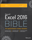 Excel 2016 Bible - John Walkenbach