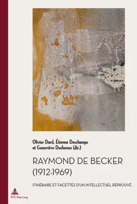 Read: Book Raymond De Becker (1912-1969)