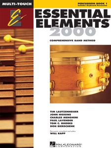 Essential Elements 2000 - Book 1 for Percussion/Keyboard Percussion