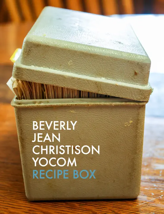 Grandma's Recipe Box