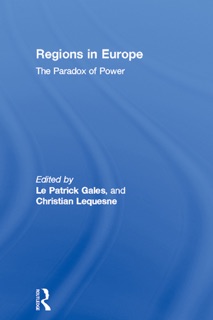 Regions in Europe by Patrick Le Galès & Christian Lequesne