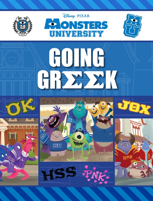 Monsters University:  Going Greek