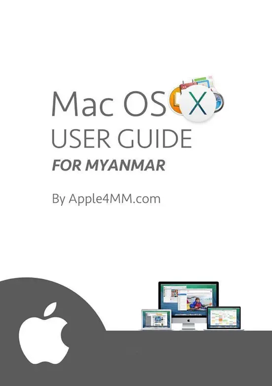 Mac OS X User Guide For Myanmar