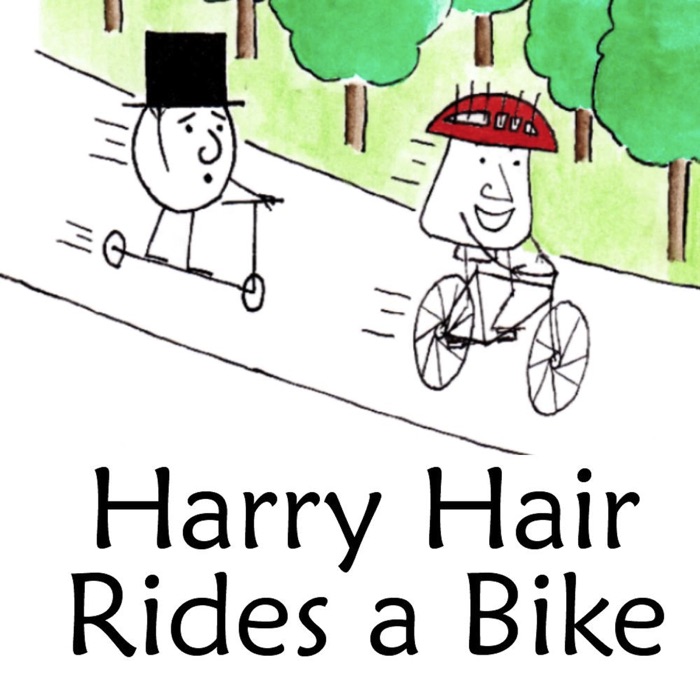 Harry Hair Rides a Bike