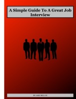 A Simple Guide To A Great Job Interview