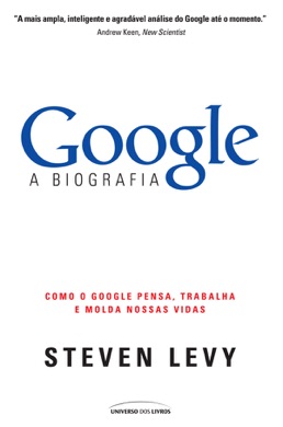 Capa do livro A História do Google de Steven Levy