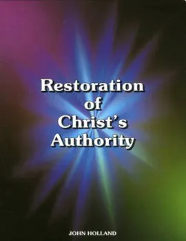 Read: Restoration of Book Christ's Authority