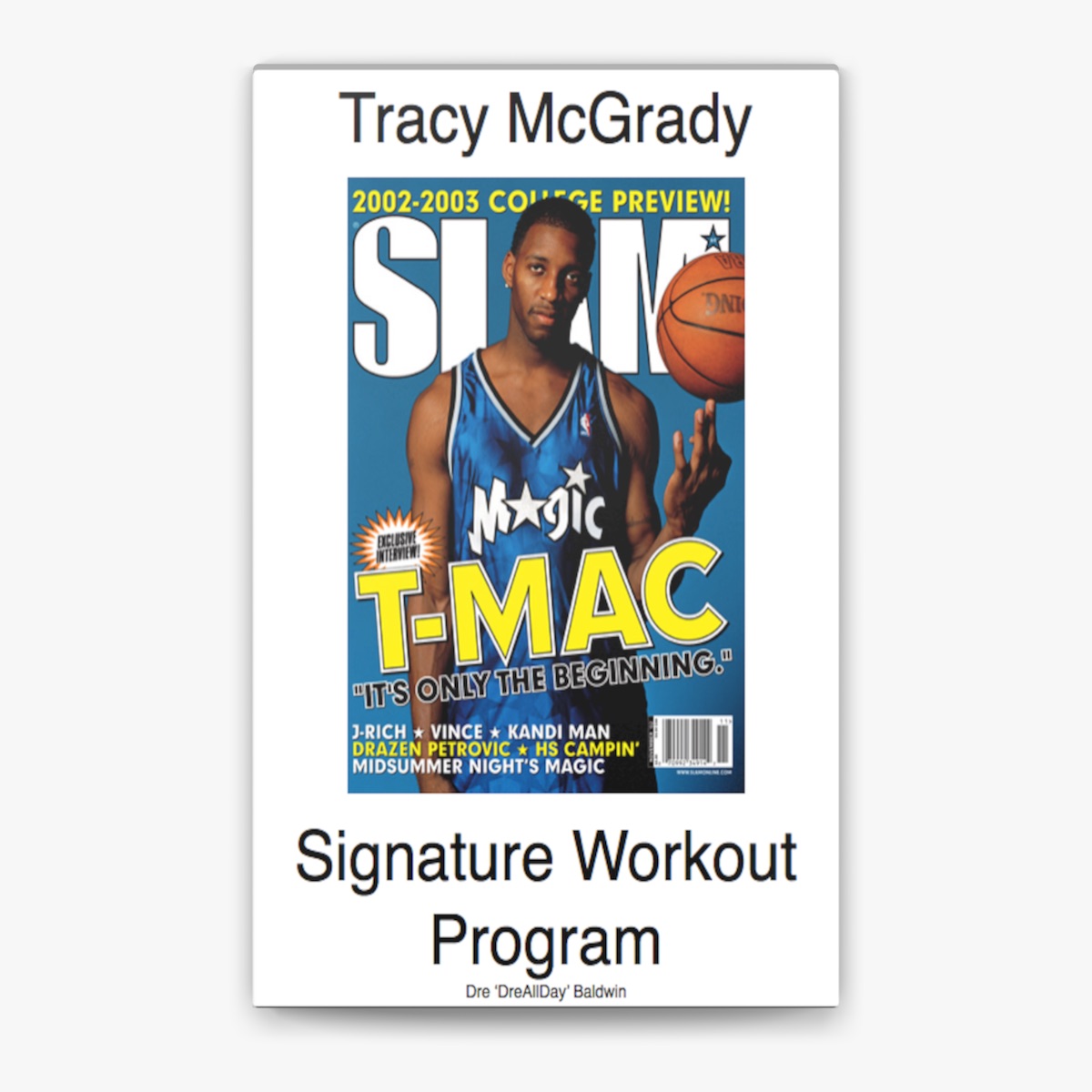 Tracy mcgrady michael jordan hot sale