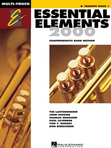 Essential Elements 2000 - Book 1 for Bb Trumpet (Textbook)