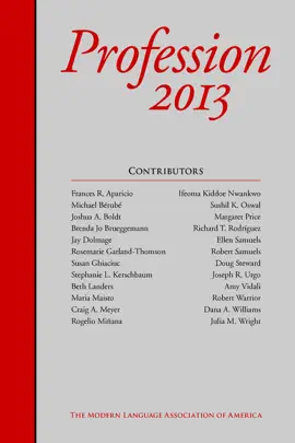 Read: Profession Book 2013